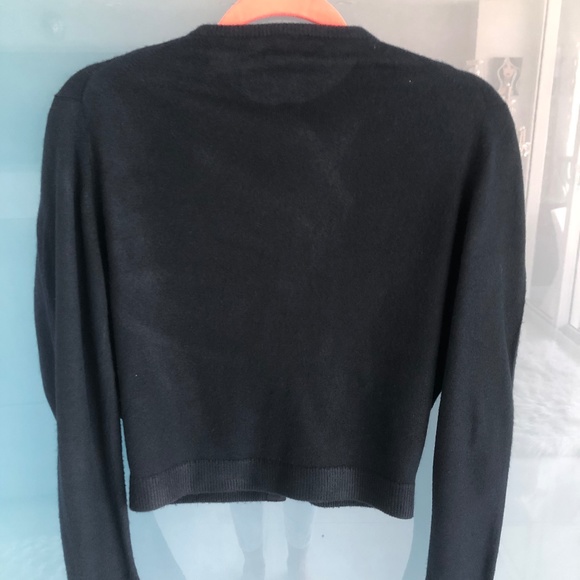 Vintage Cashmere like Orlon with Sequin Sweater-small - Picture 4 of 6